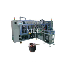 Four Station with Conveyor Type Automatic Stator Coil Lacing Machine